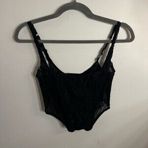 Urban Outfitters Black Corset
